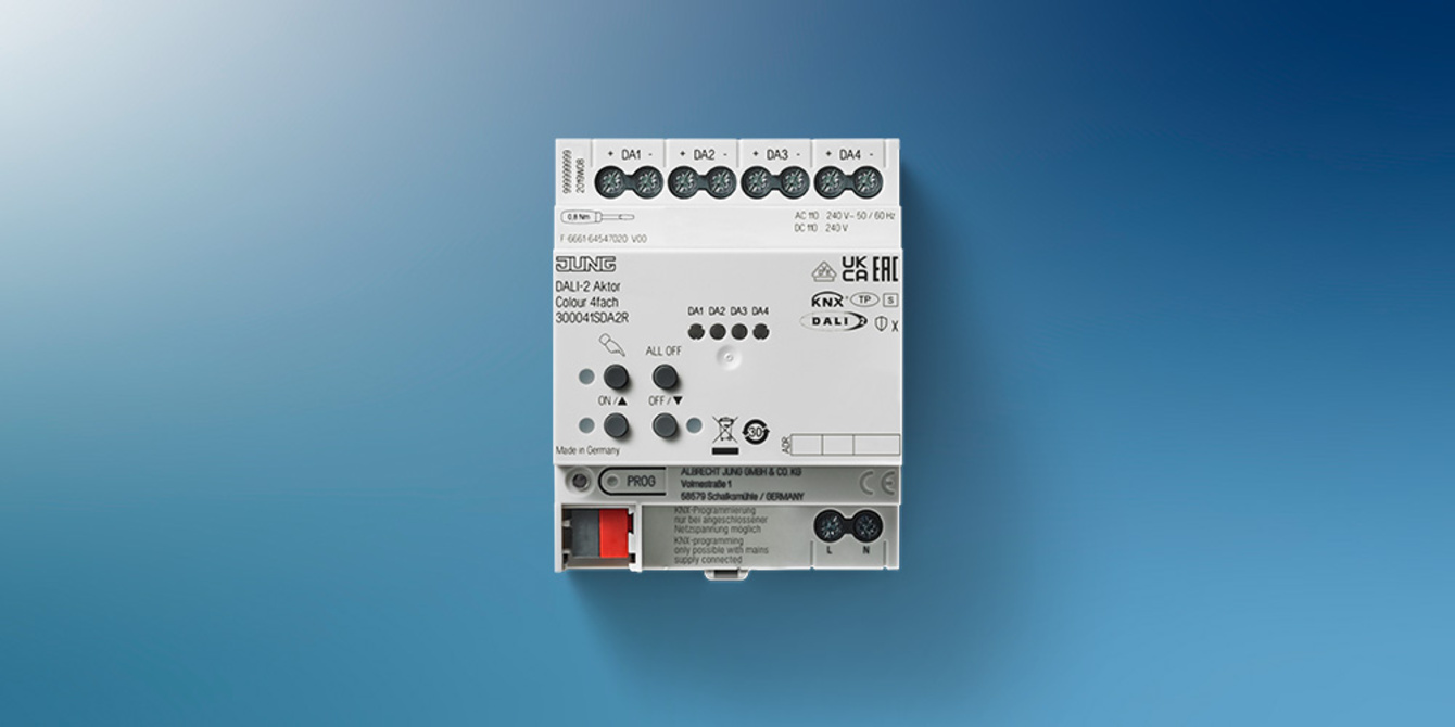 KNX DALI 2 Gateway Colour bei ElektroService Rainer Thodte GmbH in Halle (Saale)